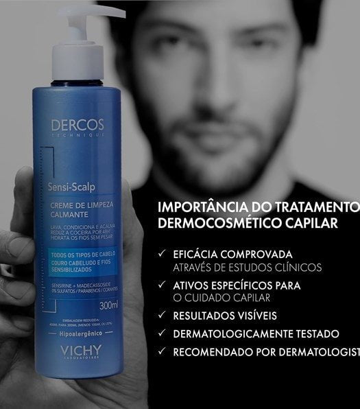 Creme de Limpeza Sensi-Scalp 300ml