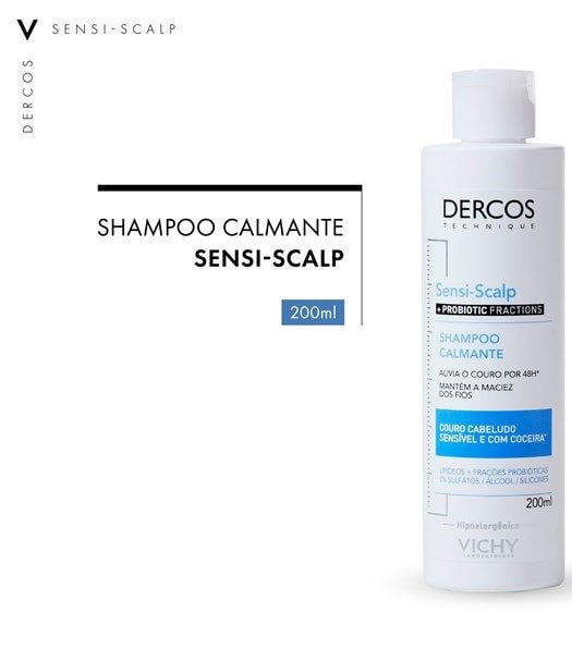 Shampoo Limpeza Calmante Sensi-Scalp 200ml