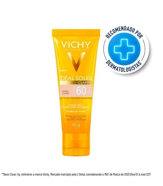 Protetor Solar Facial Clarify FPS60 40g