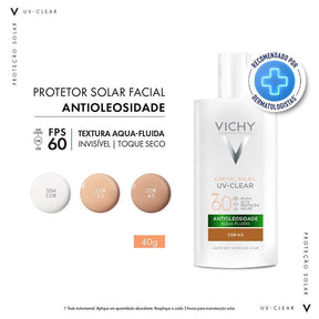 Protetor Solar Facial UV Clear FPS60 40g
