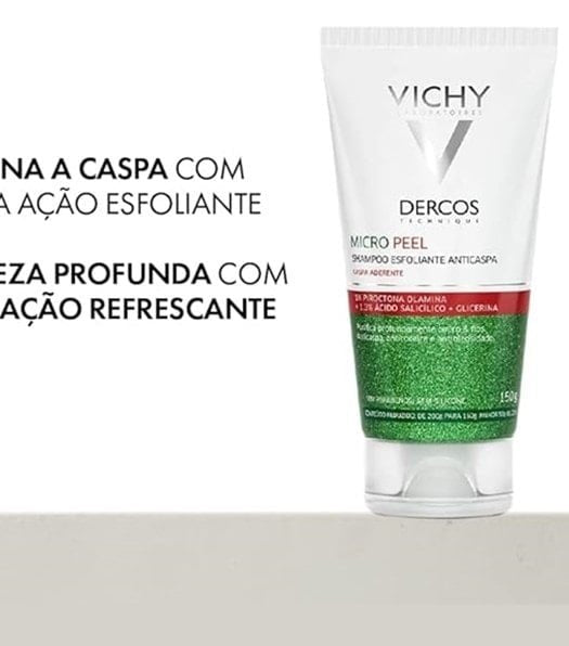 Shampoo Esfoliante Anticaspa Dercos MicroPeel 250ml